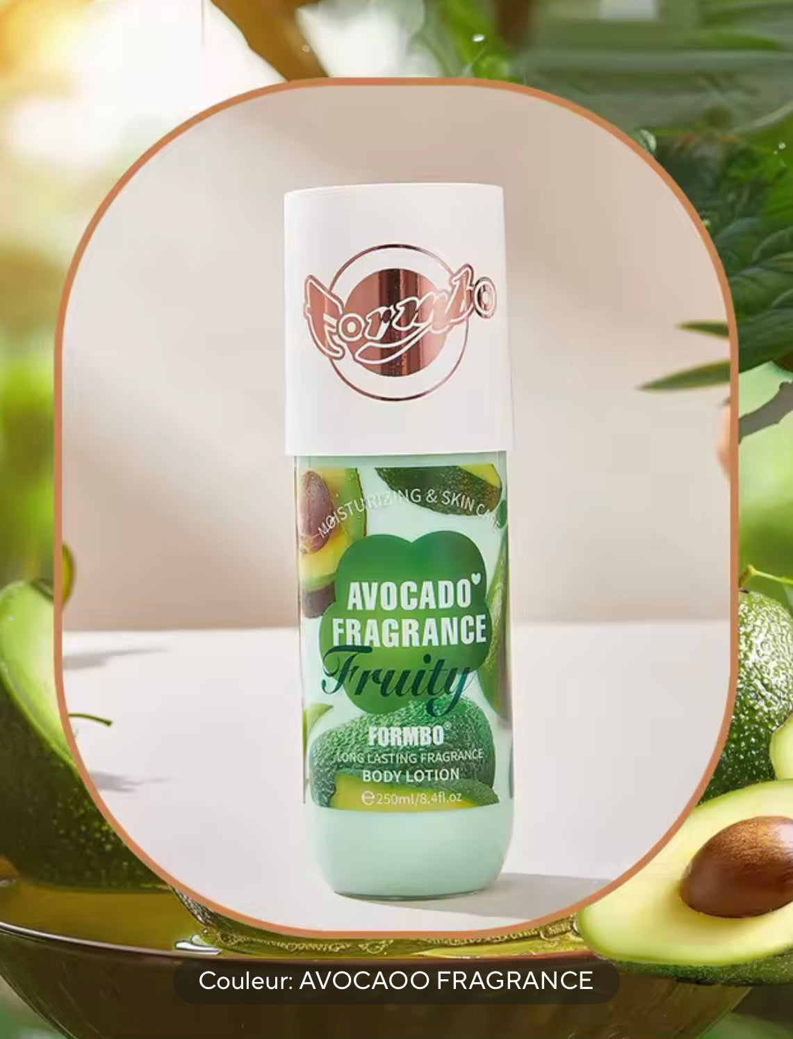 Lotion corporelle hydratante parfumée aux fruits