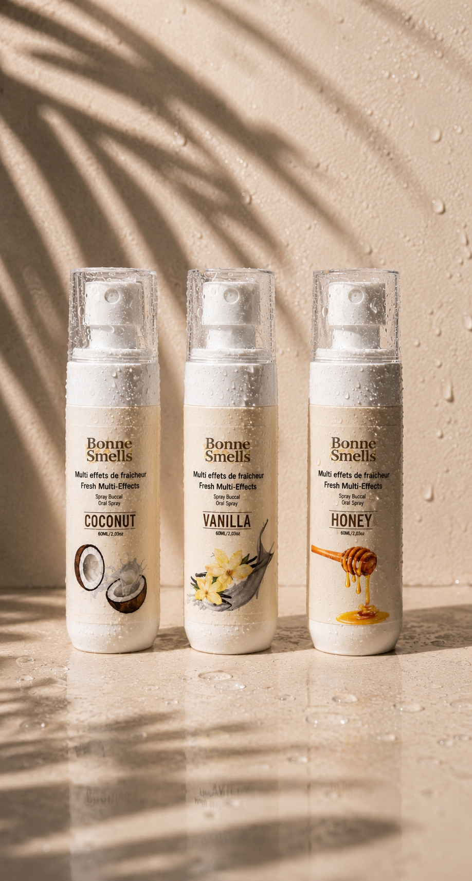 Pack 3 sprays buccaux – Haleines douces