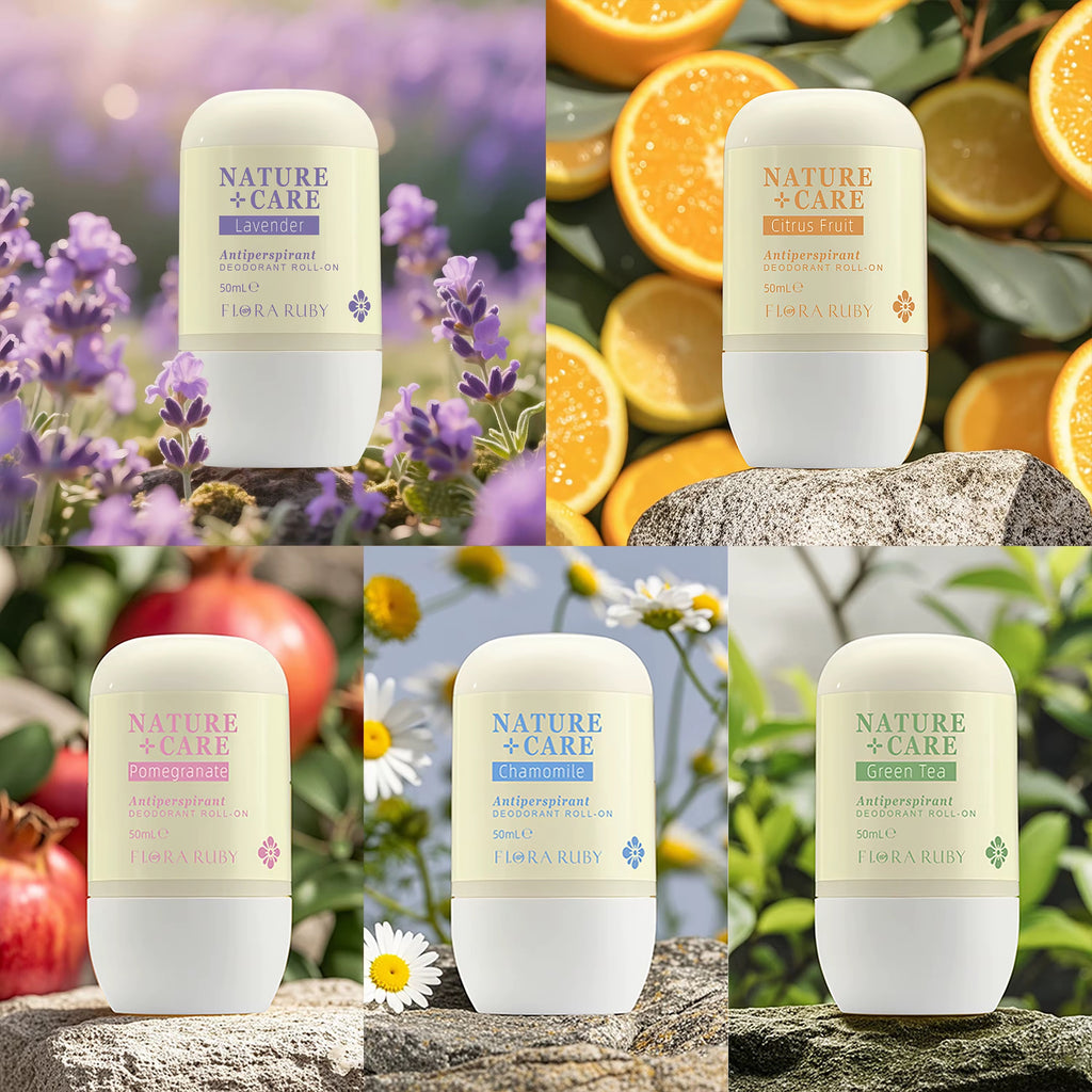 Déodorant unisexe anti-transpirant – Parfum fruité & floral