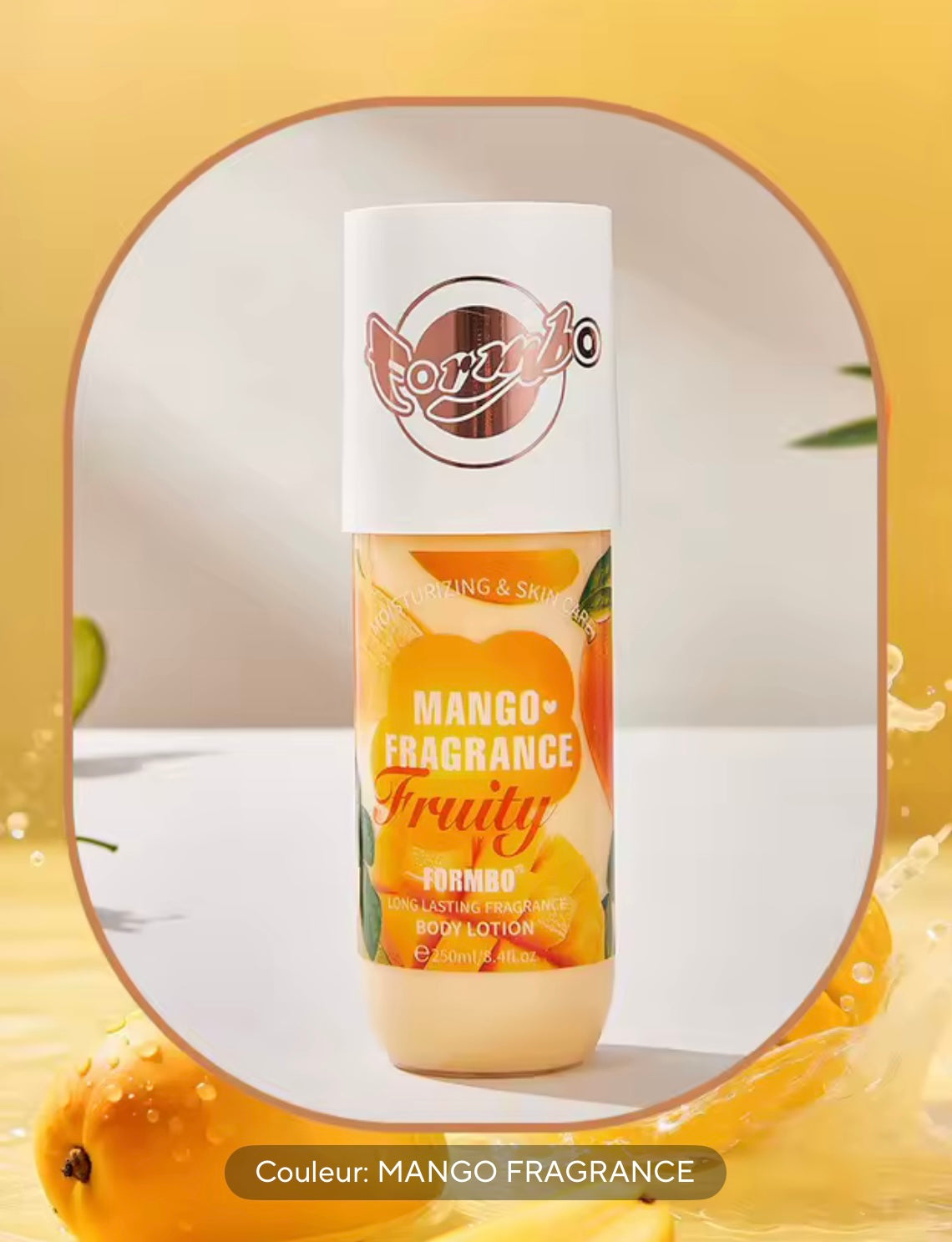 Lotion corporelle hydratante parfumée aux fruits