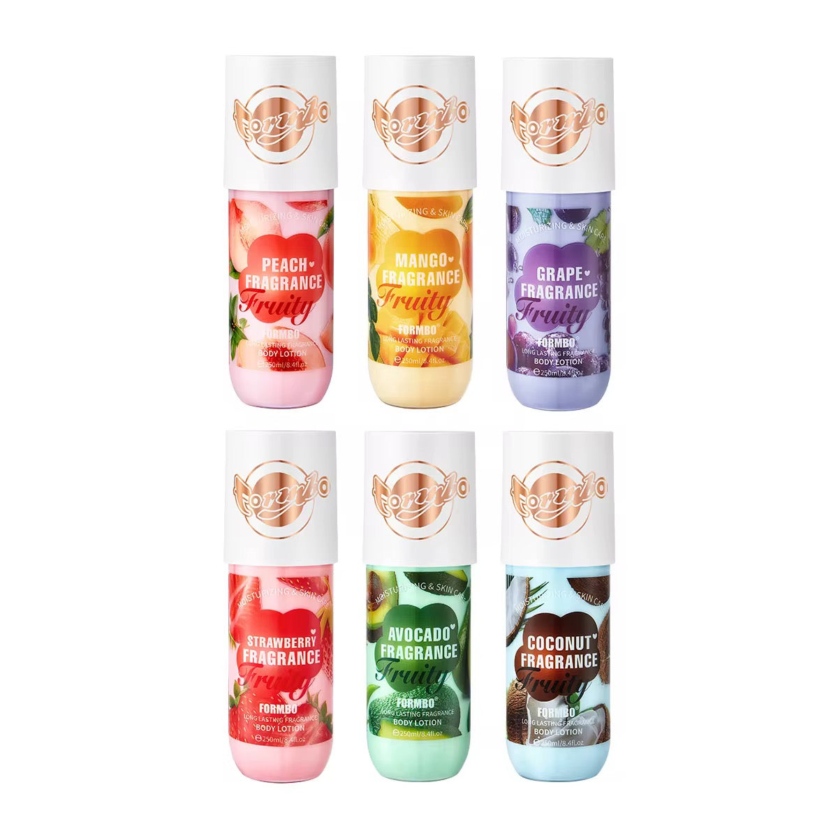 Lotion corporelle hydratante parfumée aux fruits