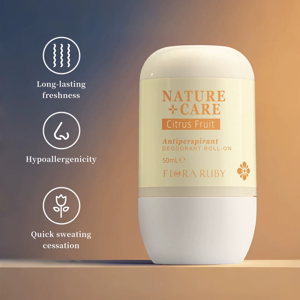 Déodorant unisexe anti-transpirant – Parfum fruité & floral