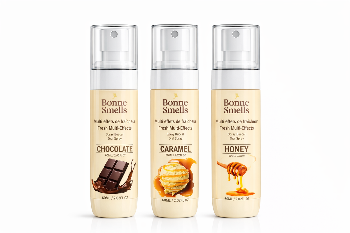 Pack 3 sprays buccaux – Haleines dessert