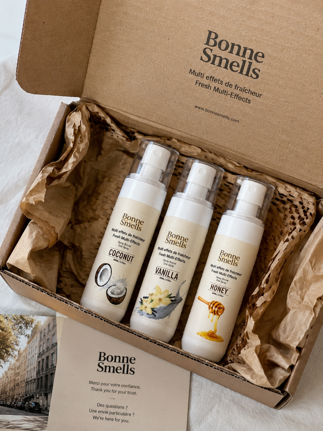 Pack 3 sprays buccaux – Haleines douces